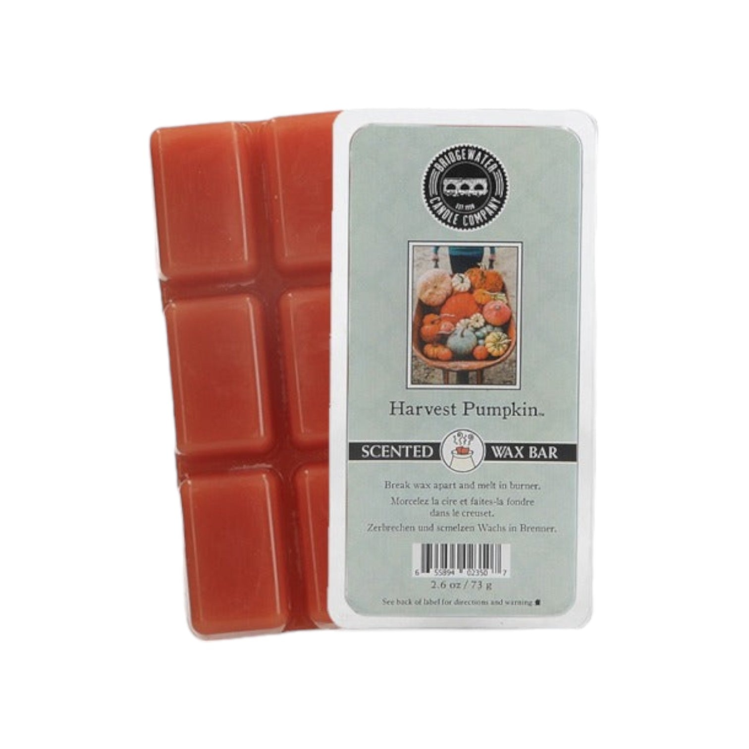 Bridgewater - Wax Bar 'Lagos' - Harvest Pumpkin