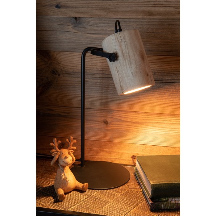 J-Line - Bureaulamp 'Silas' (Naturel)