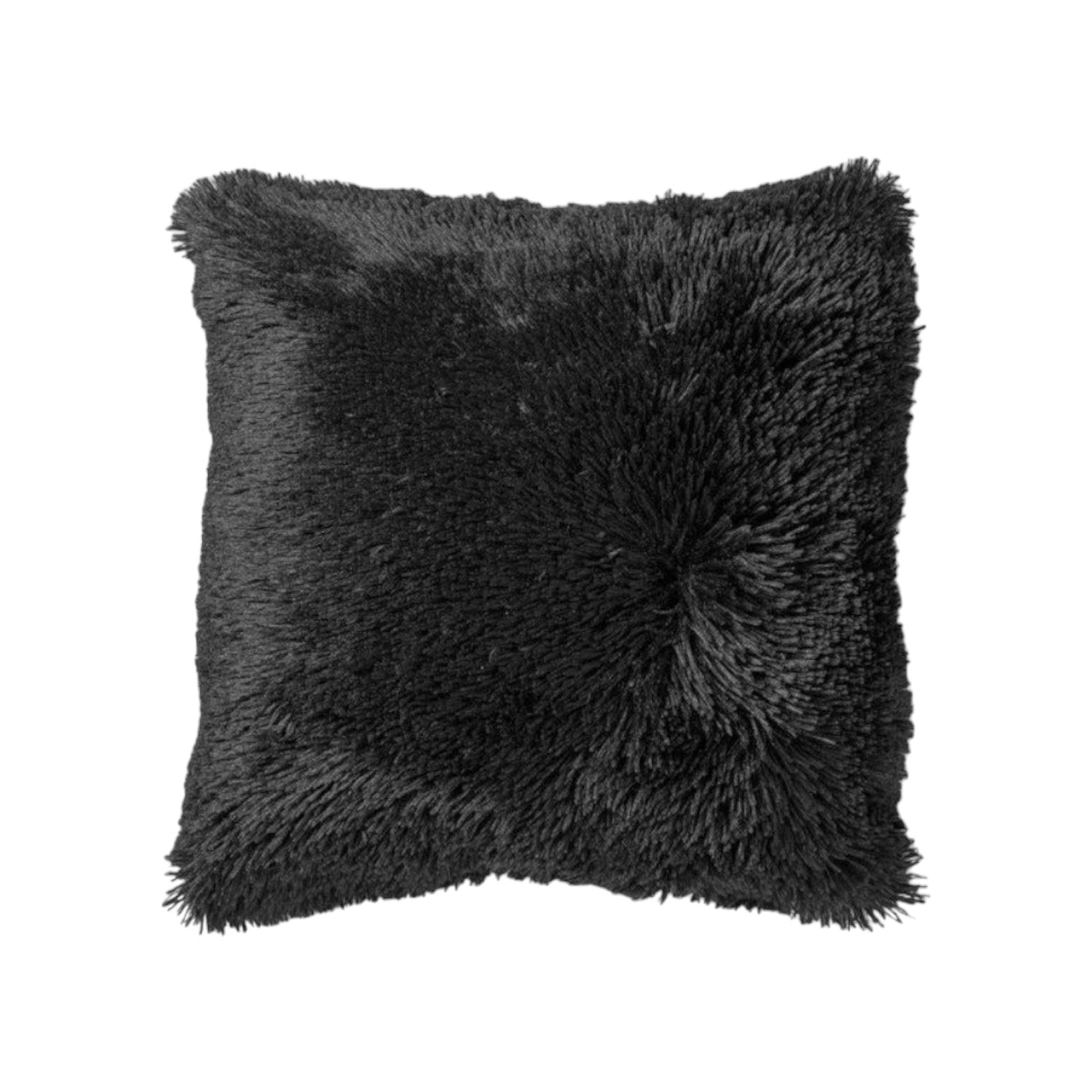 Dutch Decor - Kussen 'Fluffy' (60x60cm) - Raven