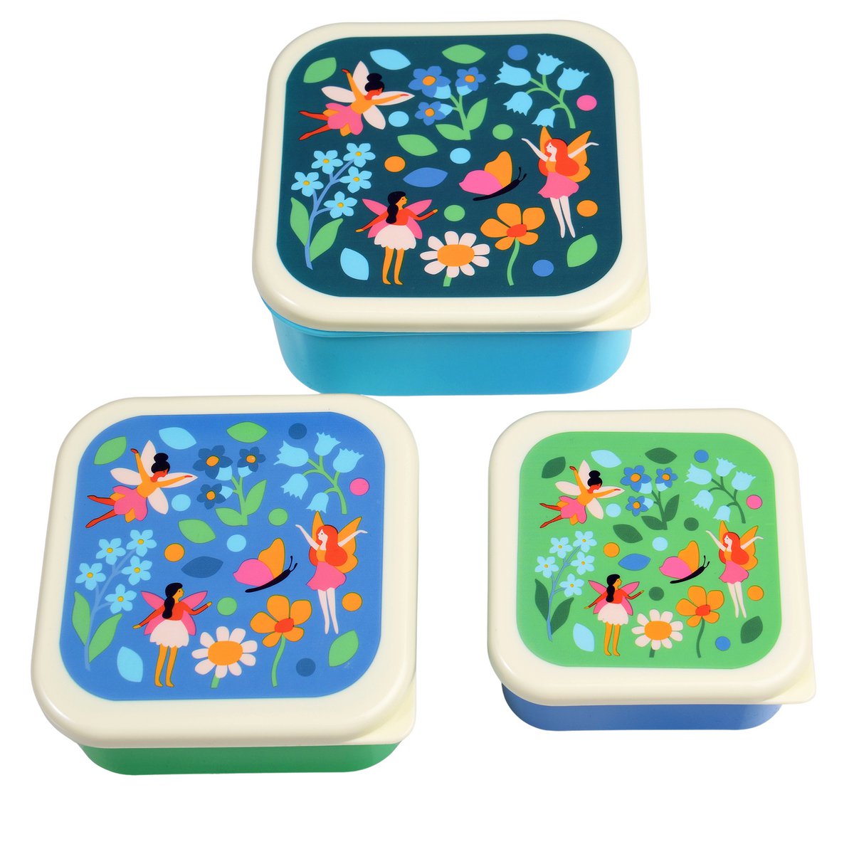 Rex London - Snackboxen 'Fairies in the Garden' (Set van 3)