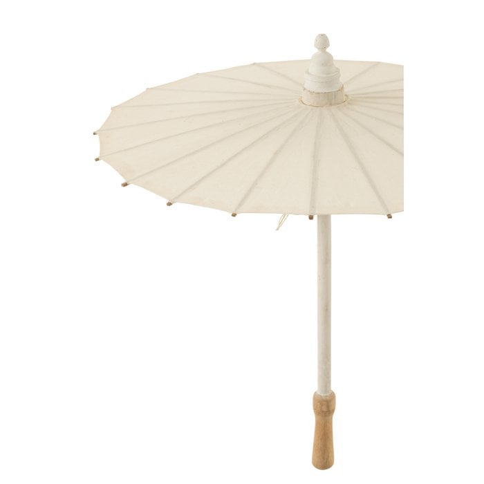 J-Line - Parasol 'Jadia' (Wit)