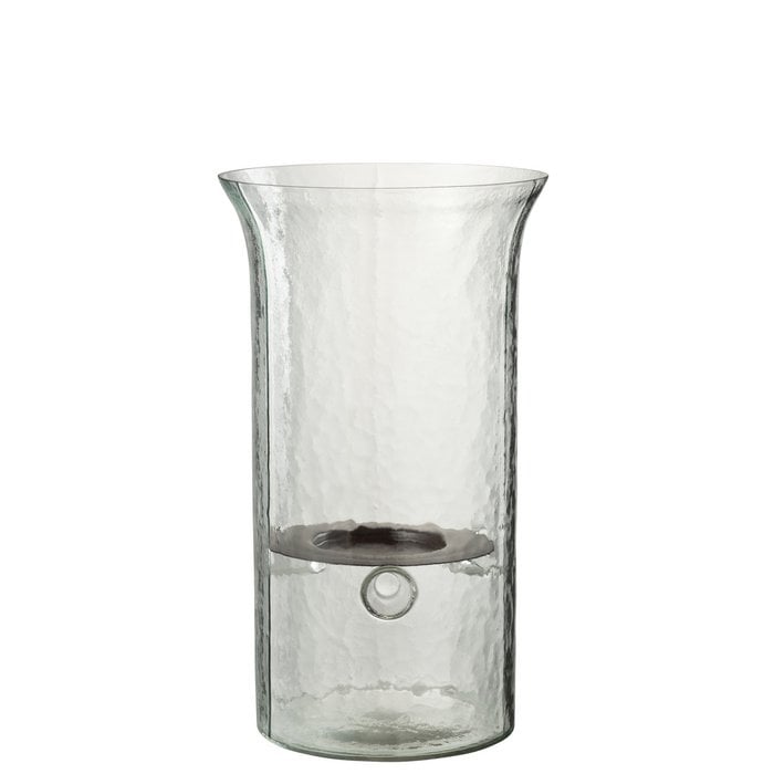 J-Line - Kaarsenhouder 'Polly' (Glas, Medium)